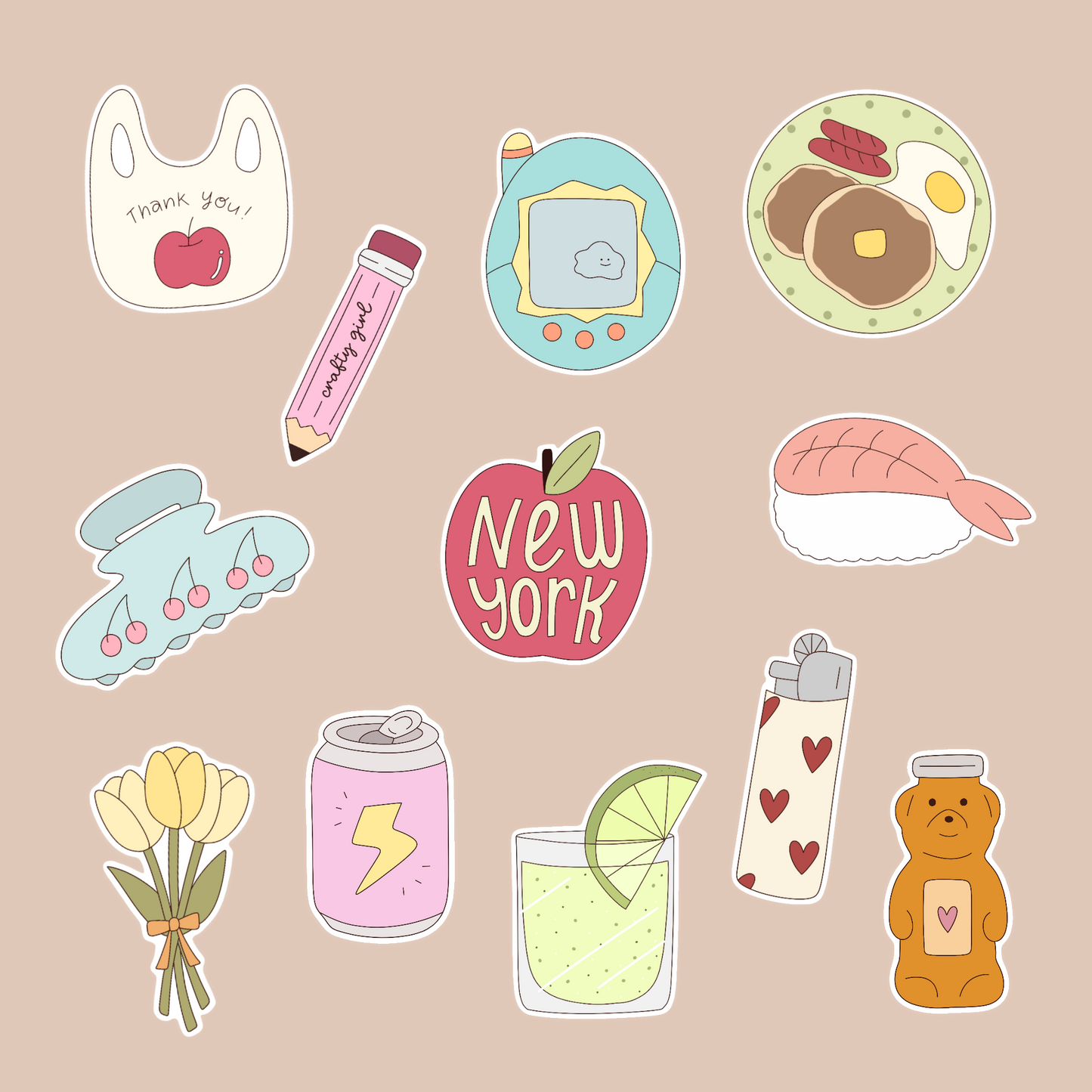 Blind sticker pack