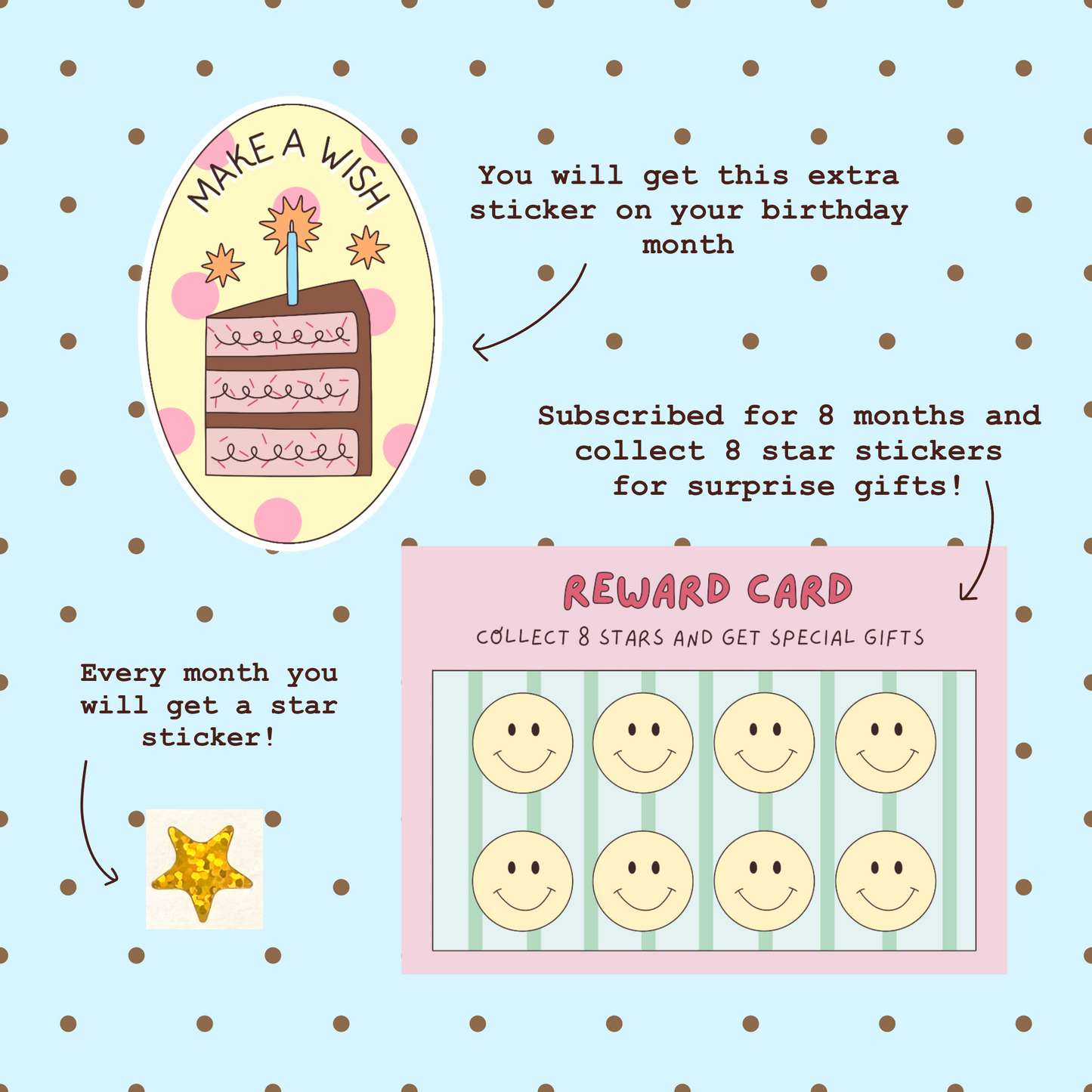 Sprinkle mail club