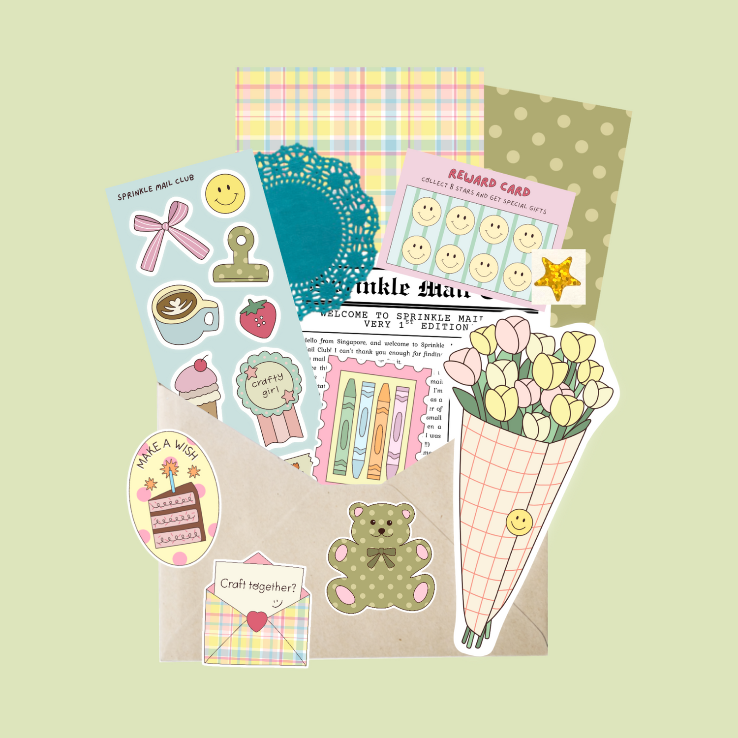 Sprinkle mail club