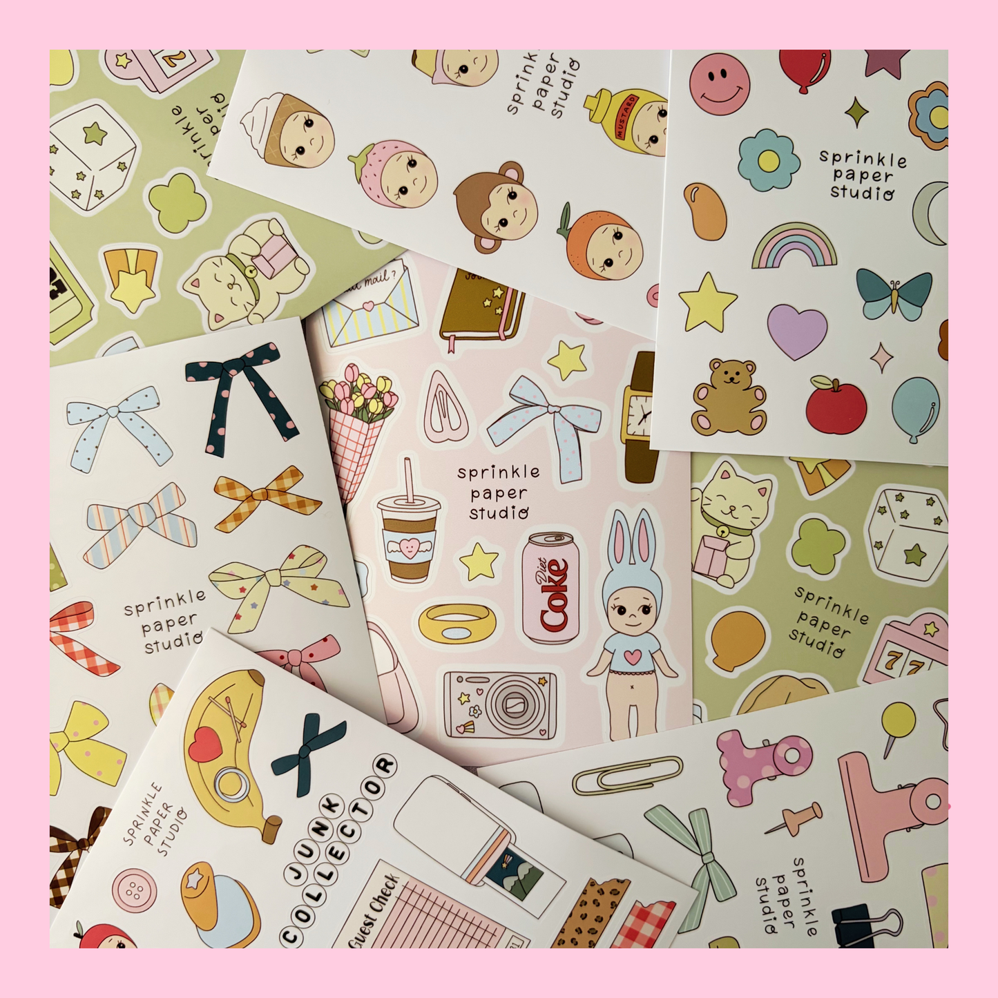 Bits & bobs sticker sheet