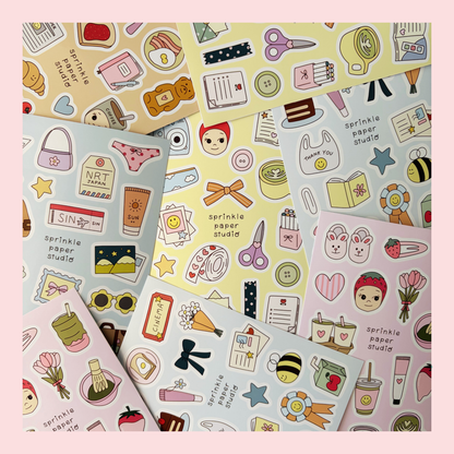 Get crafty sticker sheet