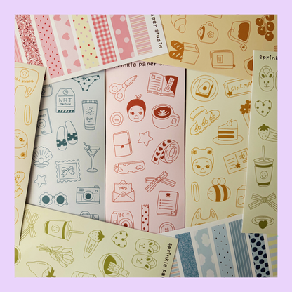 My favorites sticker sheet