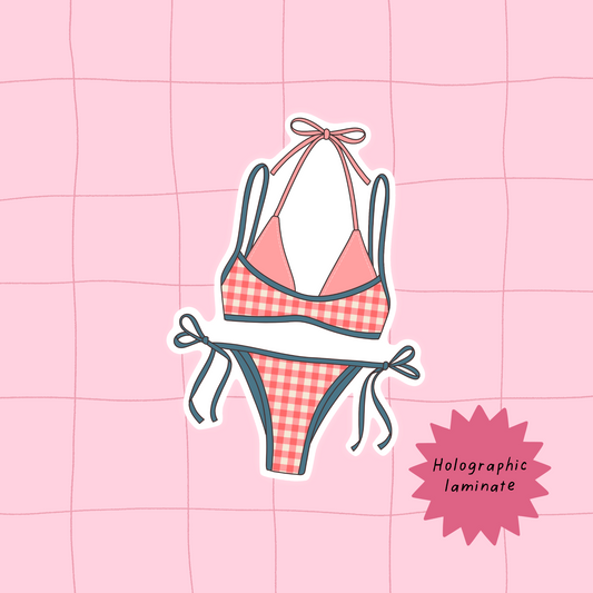 Bikini sticker