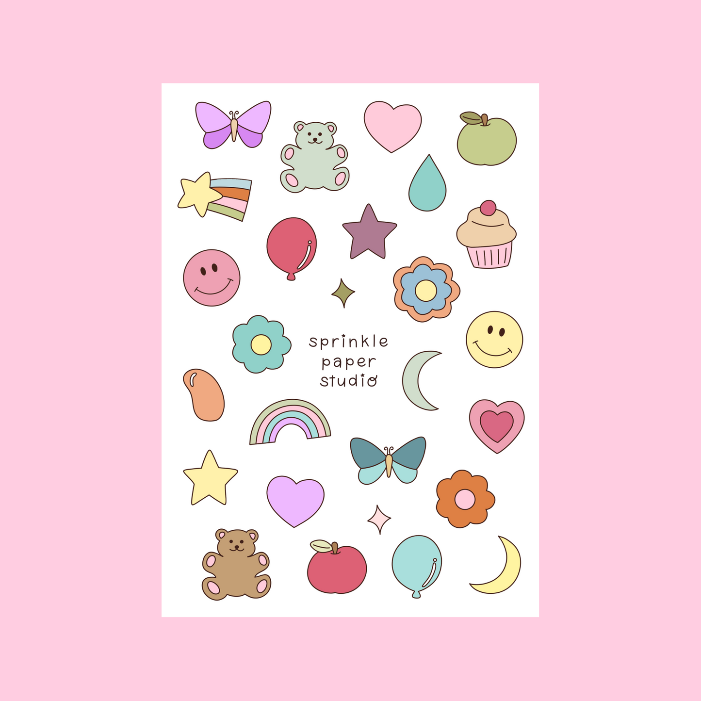 Bits & bobs sticker sheet