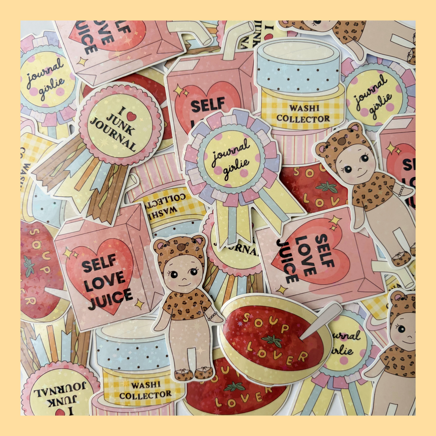 Soup lover sticker