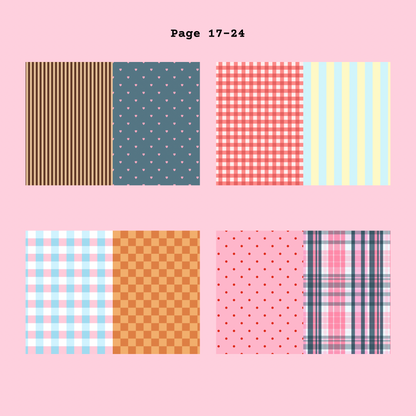Scrapbook paper book Vol. 1