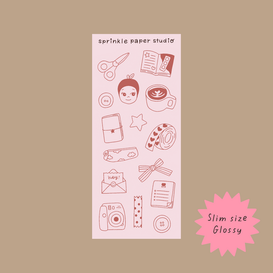 Get crafty sticker sheet