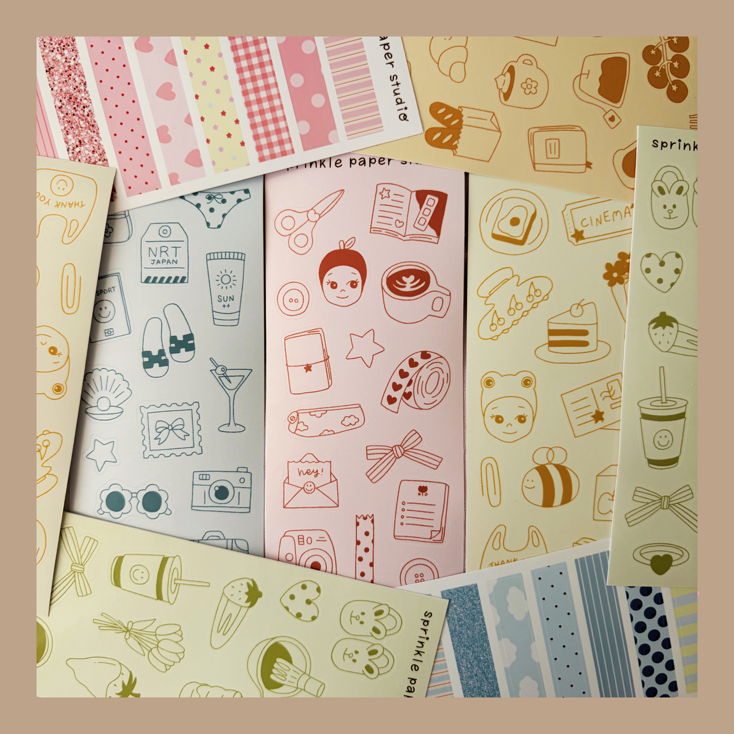 Get crafty sticker sheet