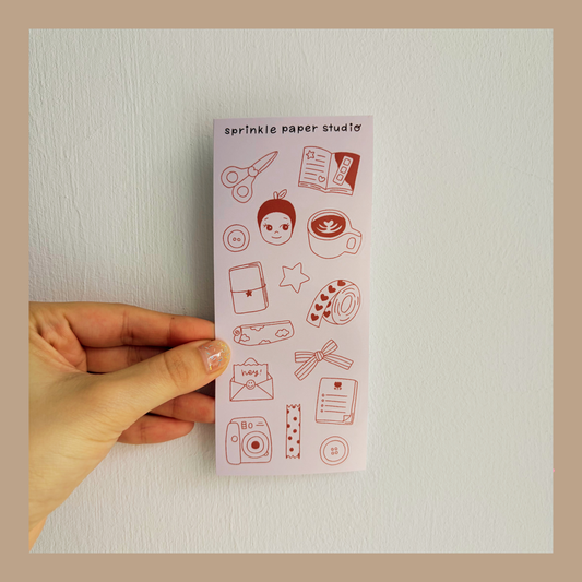 Get crafty sticker sheet