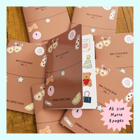 Mini sticker book Vol. 1