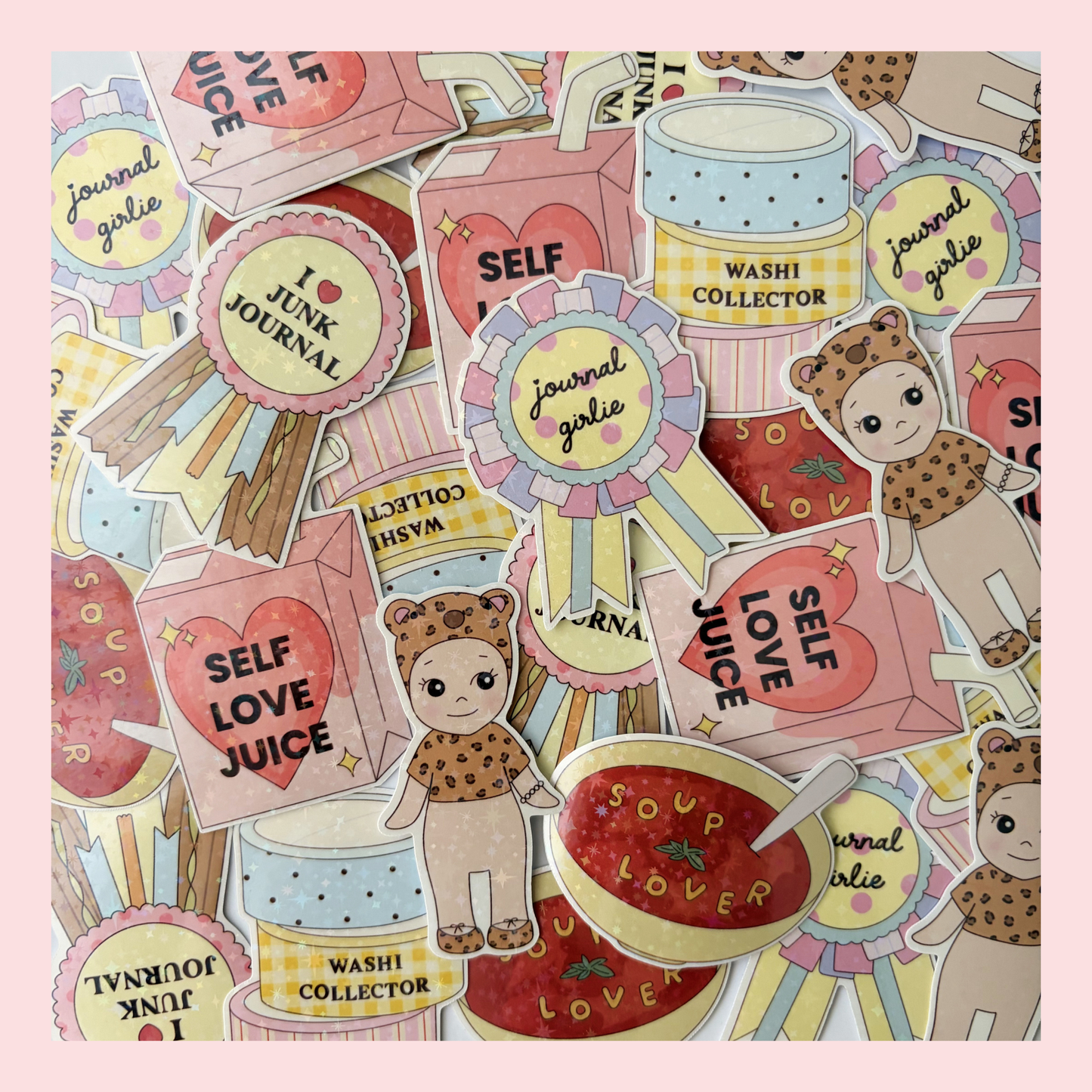 Washi collector sticker