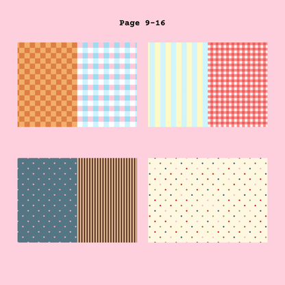 Scrapbook paper book Vol. 1