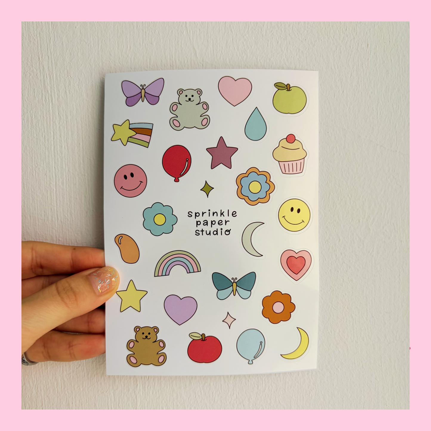 Bits & bobs sticker sheet