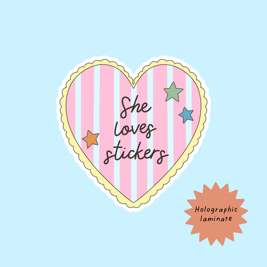 She lovers sticker