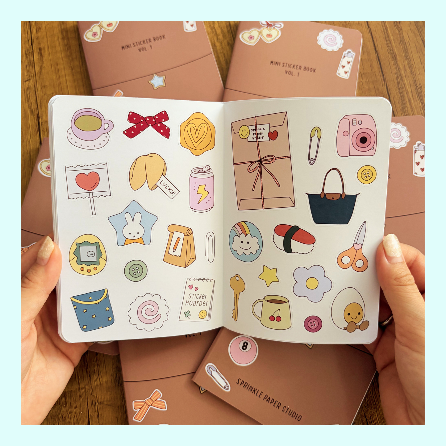 Mini sticker book Vol. 1