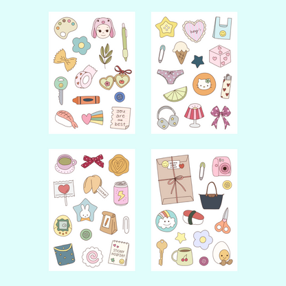 Mini sticker book Vol. 1