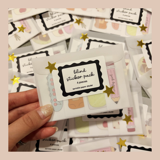 Blind sticker pack