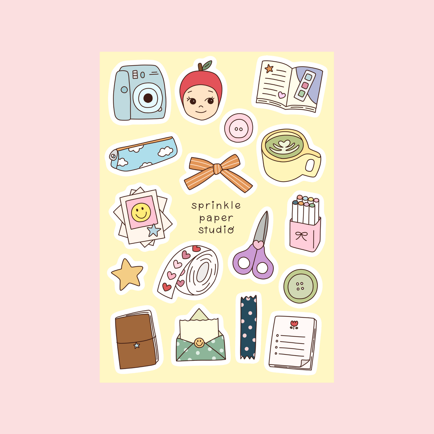 Get crafty sticker sheet